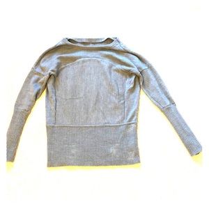 Lulu lemon gray sweater